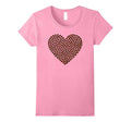Graphic Women's Coffee Lover T-shirt with coffee bean heart Wowen