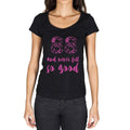 88 And Never Felt So Good, Black, Women's Short Sleeve Round Neck T-shirt, Birthday Gift 00373