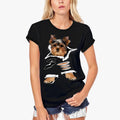 T-shirt biologique ULTRABASIC pour femmes - Yorkshire Terrier - Chemise de chien drôle mignonne