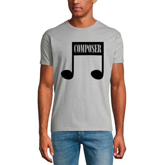 ULTRABASIC Men's Graphic T-Shirt Composer - Music Tone Shirt for Musician