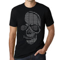 ULTRABASIC Men's T-Shirt - Skull Binary Code - Funny Shirt for Programmers