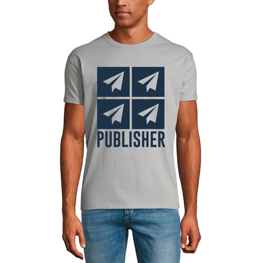 ULTRABASIC Men's Graphic T-Shirt Publisher - Music Shirt for Musician