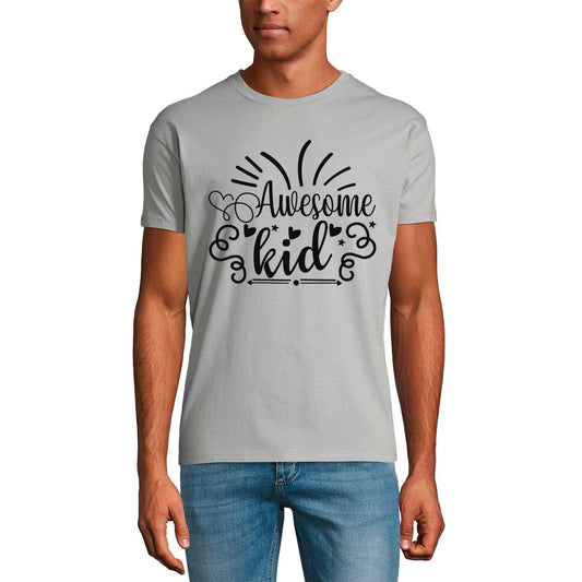 ULTRABASIC Men's Graphic T-Shirt Awesome Kid - Funny Vintage Tee Shirt
