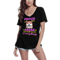 ULTRABASIC Women's T-Shirt Proud Day - Akita Inu Dog Mom - My Baby is My Everything