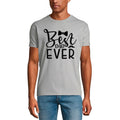 ULTRABASIC Men's Graphic T-Shirt Best Dad Ever - Gift For Father's Day - Daddy's Shirt