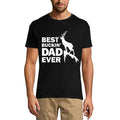 ULTRABASIC Men's Graphic T-Shirt Best Buckin' Dad Ever - Gift for Father's Day