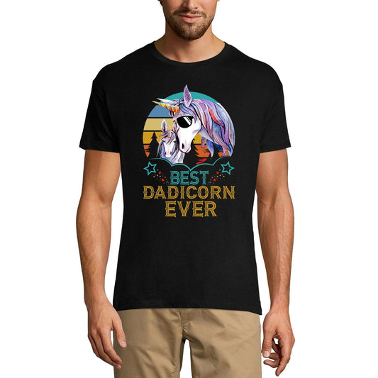 ULTRABASIC Men's T-Shirt Best Dadicorn Ever - Funny Gifts for Dad Jokes Daddy