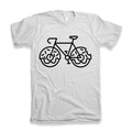 ULTRABASIC Men's Graphic T-Shirt Bicycle Donuts - Funny Simpson Shirt for Men