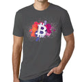 Men’s Graphic T-Shirt Bitcoin Art BTC HODL Crypto Traders Gift Idea