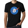 Men’s Graphic T-Shirt Bitcoin BTC NASA Style HODL Crypto Traders Gift Idea
