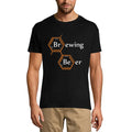ULTRABASIC Men's T-Shirt Brewing Beer - Periodic Elements Funny Beer Lover Tee Shirt