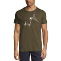 ULTRABASIC Men's Novelty T-Shirt Climbing Mountain - Hiking Tee Shirt