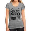 Women's Graphic T-Shirt Cowgirl I Can Load More Grey Marl