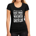 Women's Graphic T-Shirt Cowgirl I Can Load More Deep Black