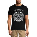 ULTRABASIC Men's T-Shirt Return of the Silent King - Crown Eternity Funny Shirt