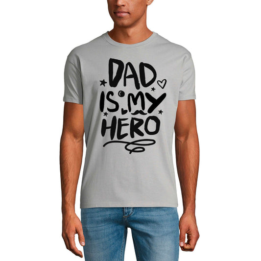 ULTRABASIC Men's Graphic T-Shirt Dad Is My Hero - Family Quotes