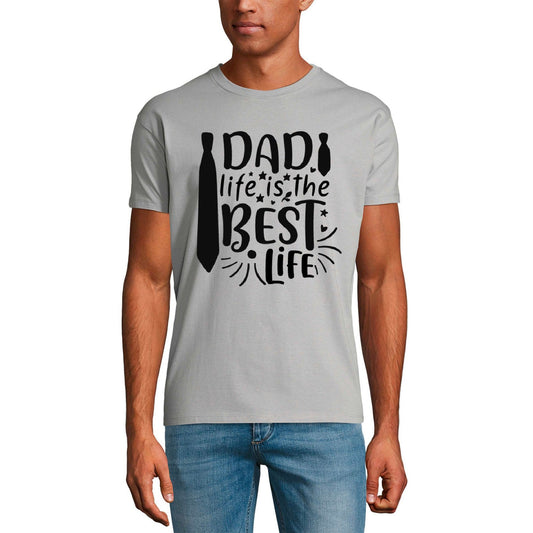 ULTRABASIC Men's Graphic T-Shirt Dad Life Is The Best Life - Gift for Father's Day