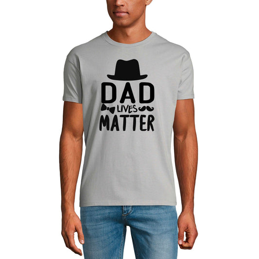 ULTRABASIC Men's Graphic T-Shirt Dad Lives Matter - Gift for Father's Day