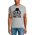 ULTRABASIC Men's Graphic T-Shirt Dad Lives Matter - Gift for Father's Day
