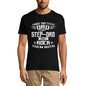 ULTRABASIC Men's Graphic T-Shirt I Have Two Titles Dad and Step-Dad - I Rock Them Both