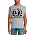 ULTRABASIC Men's Graphic T-Shirt Dad Est 2021 - Gift for Father's Day