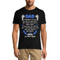 ULTRABASIC Men's Graphic T-Shirt Dad Guardian Angel In Heaven - Father's Day - Love Family