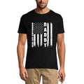 ULTRABASIC Men's T-Shirt Daddy Real Life Superhero - US Flag Tee Shirt