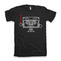 T-Shirt ULTRABASIC Homme Dark Cassete - Génération Analogique - Chemise pour Musican
