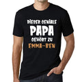 Men's Graphic T-Shirt Dieser Geniale Papa Gehort Zu Idea Gift