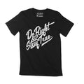 Men's T-Shirt Do Right Stay True Vintage Cotton Motivational Birthday Gift