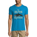 ULTRABASIC Men's T-Shirt The Dolphin Best Friend - Sea Pet Shirt for Animal Lovers