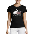 Women's Short Sleeved T-Shirt Echte Madchen Reiten