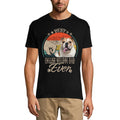 ULTRABASIC Men's Graphic T-Shirt Best English Bulldog Dad Ever - Dog Fist Shirt