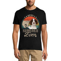 ULTRABASIC Men's Graphic T-Shirt Best English Springer Spaniel Dad Ever - Dog Fist Shirt