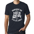 ULTRABASIC - Fabriqué en 1959, 60 Ans d'être Génial Unisex T-Shirt Marine