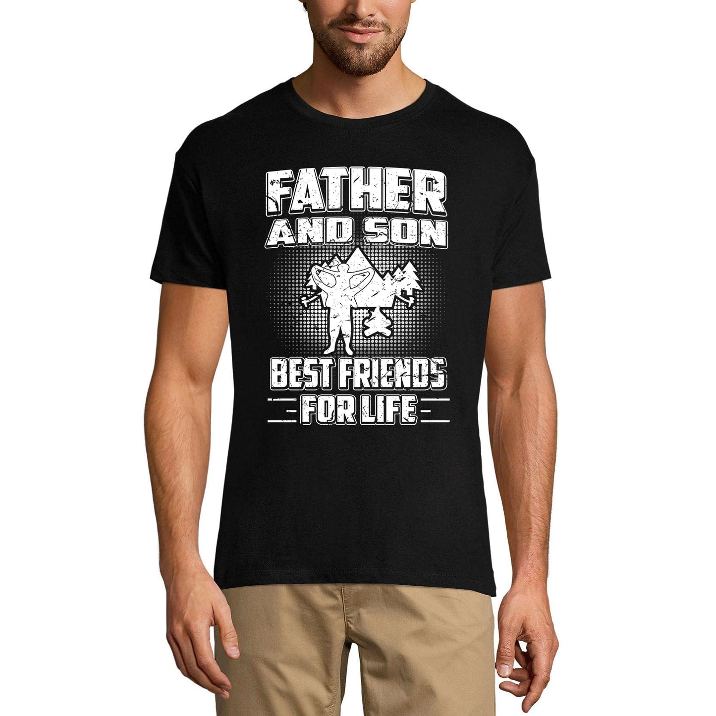 ULTRABASIC Herren-T-Shirt „Vater und Sohn beste Freunde fürs Leben“-T-Shirt