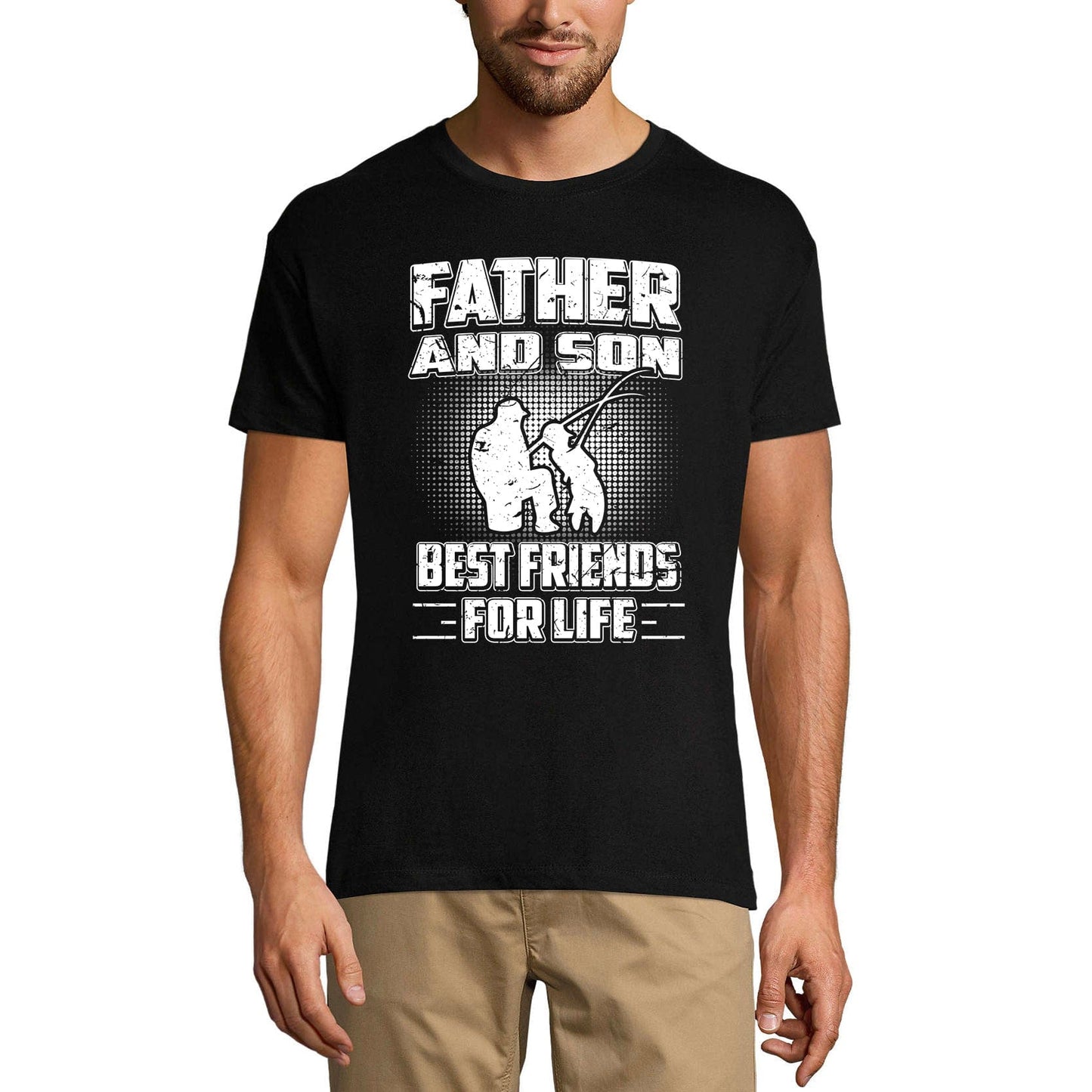 ULTRABASIC Men's T-Shirt Father and Son Best Friends for Life Tee Shirt