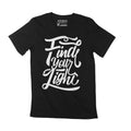 Men's T-Shirt Find Your Light Shirt Short Sleve Tee Shirt Vintage Apparel