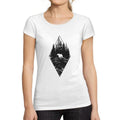 ULTRABASIC -Graphic Printed Women's Forest Bear T-Shirt White