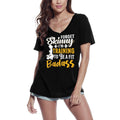 ULTRABASIC Women's T-Shirt Training to be a Fit Badass - Motivational Gym Slogan Shirt