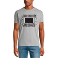 ULTRABASIC Men's Gaming T-Shirt Level 18 Unlocked - Gamer Gift Tee Shirt for 18th Birthday