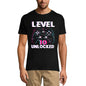 ULTRABASIC Men's Gaming T-Shirt Level 10 Unlocked - Gamer Funny Tee Shirt - 10th Birthday Gift