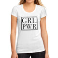 Women's Graphic T-Shirt Girl Power Box White