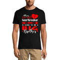 ULTRABASIC Men's Graphic T-Shirt This Little Heartbreaker Going To Be a Big Brother - Funny Humor Tee Shirt