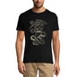 ULTRABASIC Men's Graphic T-Shirt Hourglass Eagle Snake - Funny Tee Shirt