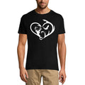 ULTRABASIC Men's T-Shirt Hunting Heart - Hunter Tee Shirt