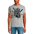 ULTRABASIC Men's Graphic T-Shirt Knife in the Heart - Sarcasm Shirt for Men