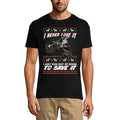 ULTRABASIC Men's T-Shirt I Never Lose It I Just Run Out of Room to Save It - Funny Biker Tee Shirt