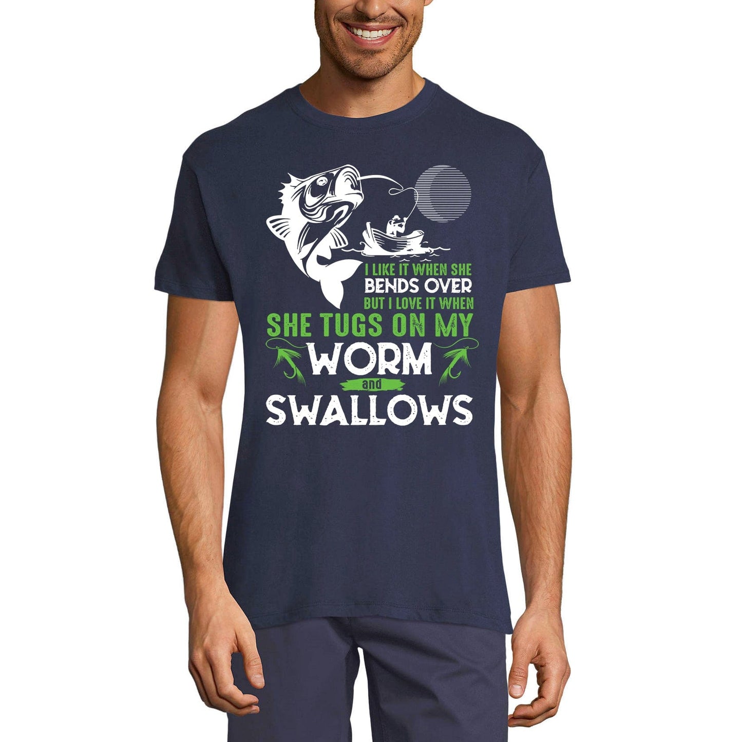 ULTRABASIC Men's T-Shirt Funny Fishing Quote - Humor Sarcasm Fisherman Tee Shirt