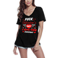 ULTRABASIC Women's T-Shirt Fuck Valentine's Day I Love You Everday - Funny Love Tee Shirt